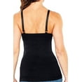 thumbnail image 2 of Women's Rhonda Shear 4056 Seamless Tank w/ Lace Detail (Black S), 2 of 3