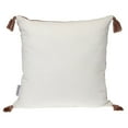 thumbnail image 7 of Parkland Collection Transitional Tribal Brown Square 18" x 18" Pillow, 7 of 7