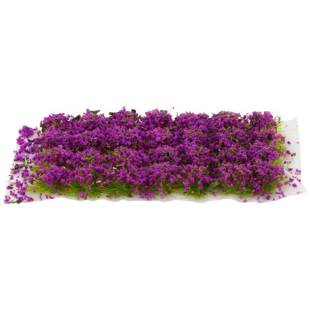 1 Boîte de Simulation de Végétation Miniature Amas de Fleurs Mini Maison Décor de Scène