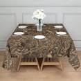 thumbnail image 3 of Grassland Camo Brown Plants Pattern Square Tablecloth,Waterproof Square Table Cover,Wipeable Spillproof Washable Table Cover for Home Kitchen Party Decor 42"X42"(107x107cm), 3 of 6