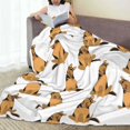 thumbnail image 6 of Vsdgher German Shepherd Dog Ultra-Soft Micro flannel Blanket Throw Blankets for Couch Sofa, Bed (4 sizes)-50"x40", 6 of 7