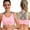 Pink, variant on Womens Sports Bras CALAFEBILA High Impact Padded Seamless Underwire Racerback Stappy Maternity Bras for Breastfeeding,Gray