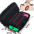 thumbnail image 3 of Herdesigns Rugby Football Carrying Case for Nintendo Switch 2 with 20 Game Card Slots, Portable Travel Carry Case for Accessories and Console, 3 of 8