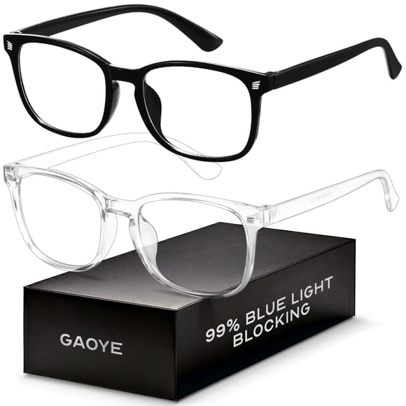 Gafas Gaoye Fashion Square unisex que bloquean la luz azul
