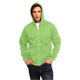 thumbnail image 1 of Sudadera Hoodie Unisex, Verde, con Capucha y Cangurera, Cierre, Casual, Abrigo, Chamarra, Cremallera, 1 of 4