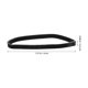 thumbnail image 5 of unbranded Accesorios De Negros Para Peinados Con Elasticidad Y Estilo Seguro, 5 of 6