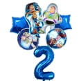thumbnail image 4 of 7pcs Toy Story Tema Buzz Lightyear Woody Foil Globos Niños 32inch Número Globo Fiesta De Cumpleaños Decoración Cartoon Juguetes, 4 of 4