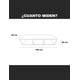 thumbnail image 4 of Repisa De Pared De Madera Para Equipos De Tv 100 X 30 Cm Lombardia.290 Hanlob Repisa Flotante Moderna con 3 cajones para equipos de TV, 4 of 6