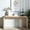Antique Natural+Natural+Rustic+Natural+White, variant on Wood with Black Woodgrain - Waterfall Silhouette - Entrance, Foyer - Elegant and Versatile