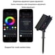 thumbnail image 4 of Luz De Cadena Solar Al Aire Libre Guirnalda de alambre, luz RGB, guirnalda de hadas, lámpara USB para vacaciones al aire libre (60LED+USB), 4 of 8