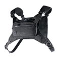 thumbnail image 1 of Bolsa de pecho para deportes al aire libre, chaleco táctico, bolsa utilitaria Oxford para Negro, 1 of 9