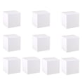 thumbnail image 1 of 10pcs White Gift Boxes Square Packaging Box Folding Carton Case for Craft Cupcake (12 x 12 x 12), 1 of 9