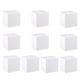 thumbnail image 1 of 10pcs cajas de regalo blancas caja de embalaje cuadrada caja de cartón plegable para cupcake artesanal (12 x 12 x 12), 1 of 6