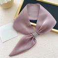 thumbnail image 3 of Tbopshirt Scarf for Women,Gifts for Women,Christmas Gifts Small Ear Socket Small Silk Scarf Feminine Binding Bag Hair Band Decorative Scarf Womens Scarves, 3 of 4