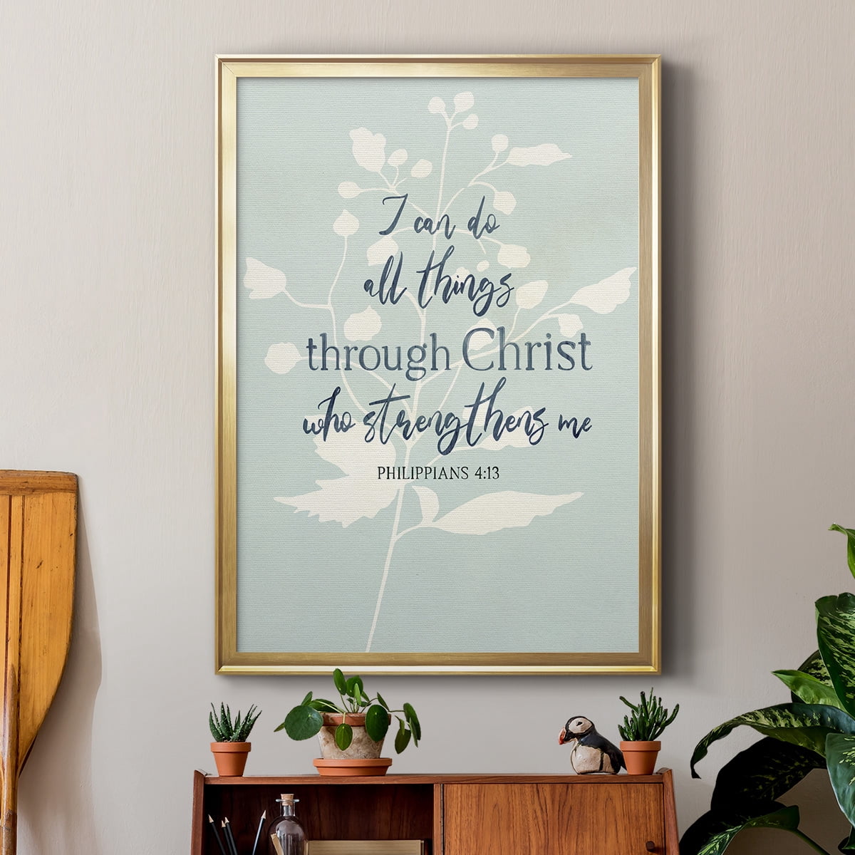 I Can Do All Things Premium Classic Framed Print - Ready to Hang