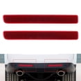 thumbnail image 2 of Furulu Pair Left & Right Rear Bumper Red Reflector Set For Land Rover Discovery 3 4 LR4, 2 of 5
