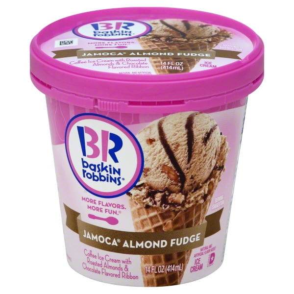 Baskin Robbins Ice Cream Jamoca Almond Fudge Walmart Com Walmart Com