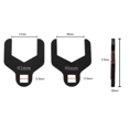 thumbnail image 4 of 41/46mm Adjustable Water Pump Wrench for Chevrolet Aveo Timing Belt Maintenance, 4 of 9