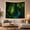 Mossy Trees, variant on Winter Forest with a Deer Beside a Lantern-Lit Stream, Serene Fantasy for Nature Lovers, Snowy Woodland Art, Christmas Gift, Tapestry Wall Hanging for Bedroom and Living Room