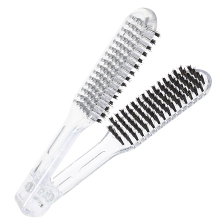 CTIRCHIU Crimping Hair Tool Hair Straightener Comb Transparent 1Pack 8.5X1.6X1.2In Abs