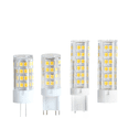 thumbnail image 3 of Lámpara G9 con clavija LED, bombilla pequeña, G4, fuente de luz de bajo consumo brillante sin luz estroboscópica, lámpara de maíz de cerámica de 220 V, luz de tres colores, tamaño compacto, 3 of 5