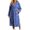 Dark Blue#1, variant on Women Robe Lace Trim Plush Bathrobe Faux Fur Evening Gown Long Sleeve Shawl Collar Kimono Robe Sexy Lounge Wear Bridesmaid Wedding Party Dressing Gown with Pocket Free Size