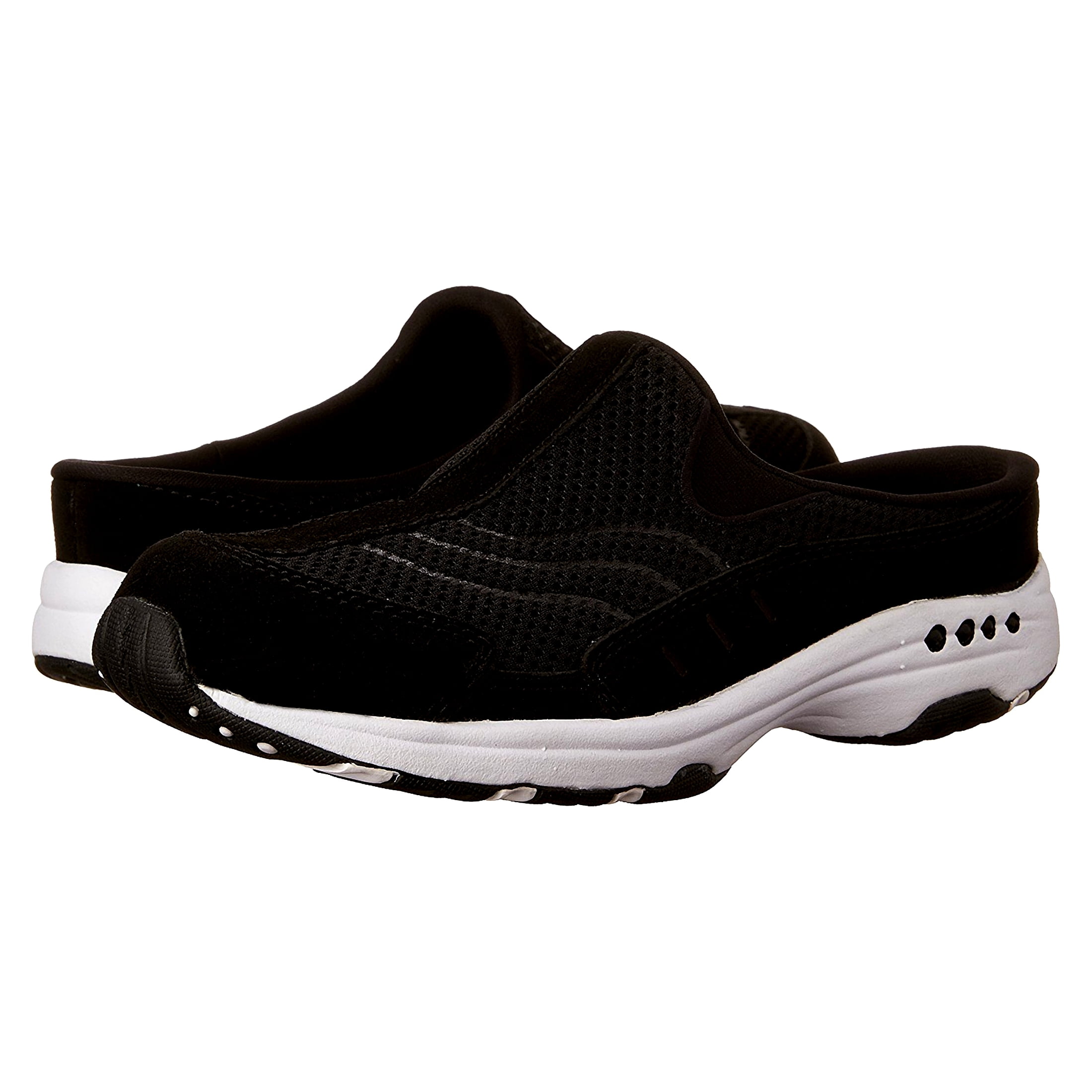 Easy Spirit Women's TravelTime Slip On Walking Sneaker Mule, Wide Width Available