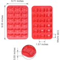 thumbnail image 4 of JM Juego de 4 moldes de silicona antiadherentes para chocolates, dulces, gelatina, cubitos de hielo, golosinas para perros, moldes con forma de pata de perro y hueso JM, 4 of 5