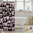thumbnail image 3 of Brythos Shower Curtains,Coordinated Home Styling Shower Curtains for Bathroom,Reactive Dyeing Process Fabric Shower Curtain,Style33,35"X72", 3 of 6