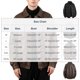 thumbnail image 3 of Ceisia Men's fashion casual solid color faux leather lapel zipper Gift coat pocket long sleeve outerwear, 3 of 9