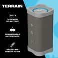 thumbnail image 4 of Skullcandy Terrain Wireless Bluetooth Speaker - IPX7 Waterproof Portable Speaker with Dual Custom Passive Radiators, 14 Hour Battery, Nylon Wrist Wrap, & True Wireless Stereo, 4 of 4