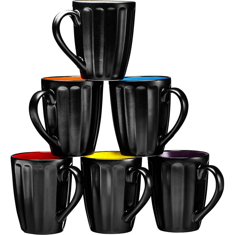 Bruntmor Purple 16 Oz Coffee Mugs Set of 6, Large (Pack of 6) - Kroger