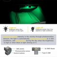 thumbnail image 4 of 2 X Mini USB LED Light Car Interior Atmosphere Ambient Lamp 8-Color Gradients, 4 of 5