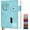 Blue, variant on Large 366-Page A5 Leather Journal for Women: Portable 5.9"Ć8.4" A5 size with 366 college ruled pages, ample space for daily diaries, travel logs, schedules and creative writing.