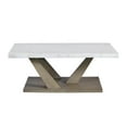 thumbnail image 6 of Bowery Hill Contemporary Marble 2PC Occasional Set in Gray Finish, 6 of 18