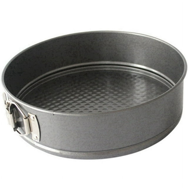 Molde redondo para hornear pasteles a prueba de fugas con molde para hornear pasteles redondo con fondo extraíble (7 pulgadas)