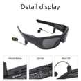 thumbnail image 2 of 1pc HD 1080P Bluetooth Sports Camera with Headphones, Smart Wearable Glasses, Portable Wearable Glasses for Recording, Travel, Cycling, with 64GB Memory Card, 2 of 11