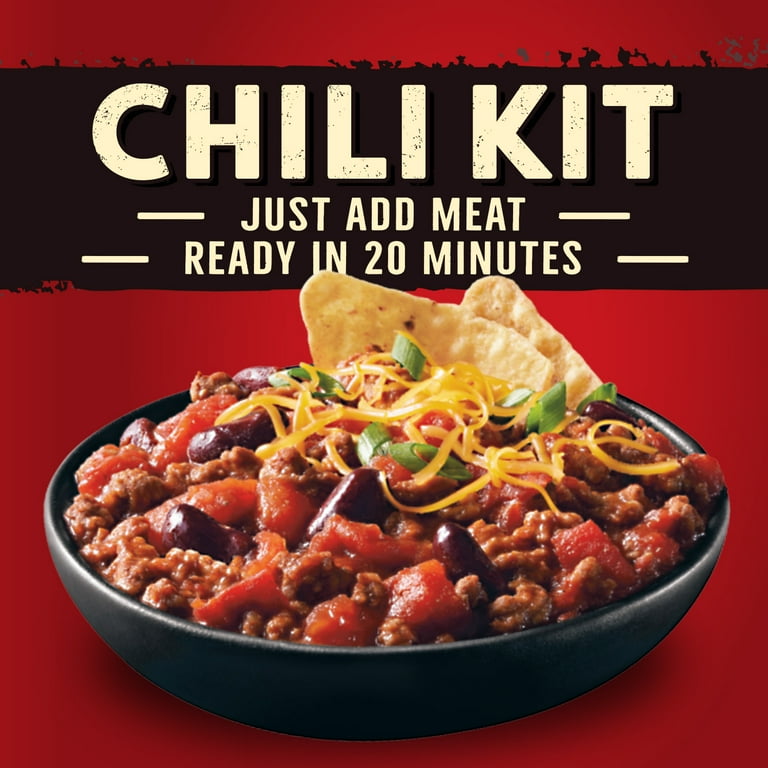 Hunt's Chili Kit, Just Add Meat Chili Kit, 44.8 oz, 3 Pack