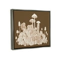 thumbnail image 5 of Stupell Industries Mushroom Cluster Sketch Brown Boho Forest Forage Luster Gray Framed Floating Canvas Wall Art, 16x20, by Ziwei Li, 5 of 5