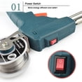thumbnail image 2 of Pistola De Soldadura Automática Pistola de soldadura eléctrica de 60 W, herramienta de reparación de soldador de estaño con envío automático (verde EE. UU.), 2 of 8