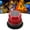 Red, variant on BIMZUC Industrial Solar Strobe Warning Safety Flashing Light Waterproof LED Emergency Beacon with Magnetic Mount For Snow Removal Car Forklift Truck 1 Count Reddish Blue