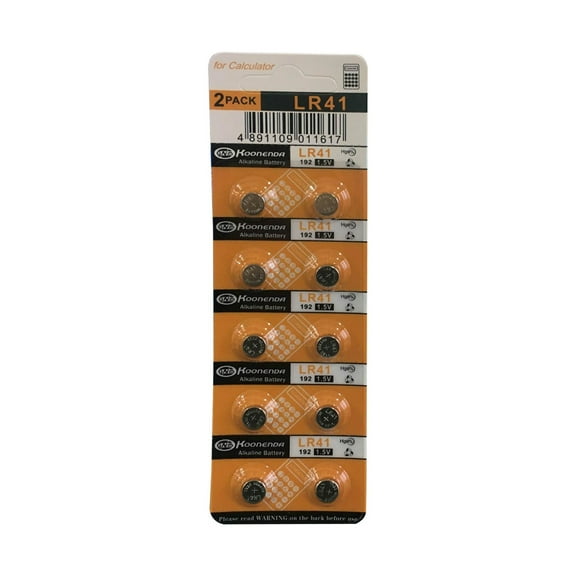 10 Lr41 Batteries To Replace Clocks Toys Calculators Durable and Long Lasting Batteries 7.8X3.6Mm Home Decor