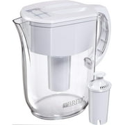 Brita Standard Everyday Water Filter Pitcher, White, Large 10 Cup, 1 Count white