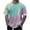Mint Green, variant on Sopiago Cute Summer T-Shirts for Men Big and Tall Regular Fit Casual Tie Dye Gradient Print Short Sleeve Round Neck Men's Graphic T-Shirts Loose Comfy Workout Shirts Tops Grey,XL