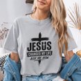 thumbnail image 4 of Jollimate Jesus Changed My Life Shirt, Women's Jesus Tee, Religious Gift For Her, Faith Gift, 4 of 6
