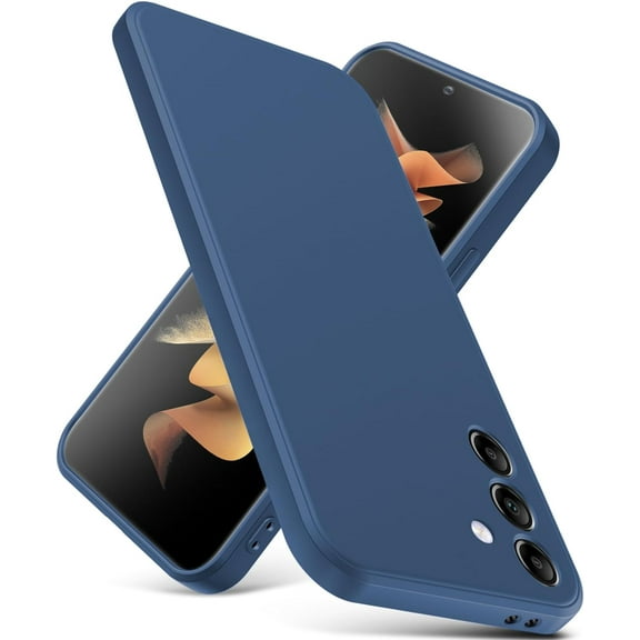 for Samsung Galaxy A14 5G Case, Thin Liquid Silicone Case,Shockproof,Slim Thin Phone Case for Samsung Galaxy A14 5G, Full Body Screen Camera Protective Cover-Blue 2-sam a14-02