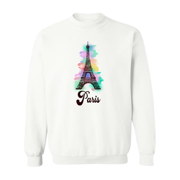 The Paris Tower Sweatshirt Women -SPIdeals Designs, Female 4X-Large
