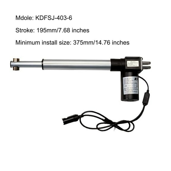 Kaidi KDFSJ-403-6 Motor Linear Actuator for Power Recliner Lift Chairs Electric Couch
