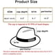 thumbnail image 2 of Sombrero Fedora de color degradado para mujeres y hombres Sombrero de fieltro de ala ancha (morado taro + negro) Sailing Electrónica, 2 of 2
