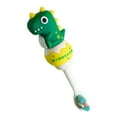 thumbnail image 1 of 1-10Y Clean Toothbrush Cartoon Dinosaur Multiple Colour Deep Cleaning Food Grade Kids Toothbrush for Home, 1 of 10